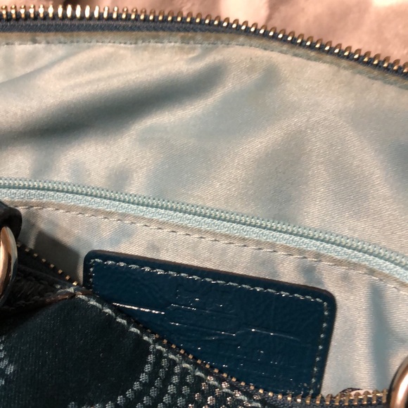 Coach Madison Sophia - Teal & Silver - Picture 7 of 12